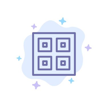 Geldi, Kutular, Teslimat, Lojistik, Abstra Mavi Simge Nakliye