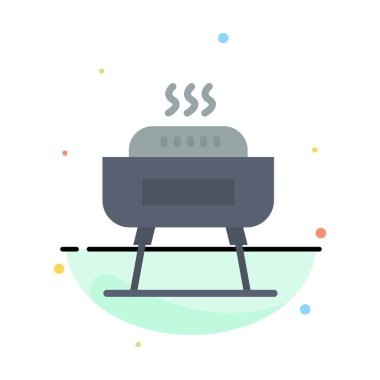 Barbekü, Kutlama, Şenlik, Tatil Soyut Düz Renk Ic