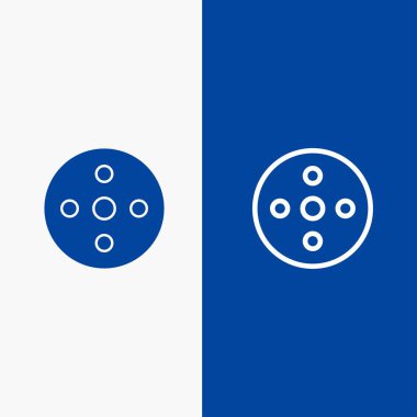 Kamera Makara, Görüntü, Makara, Depolama Hattı ve Glyph Solid simgesi Bl