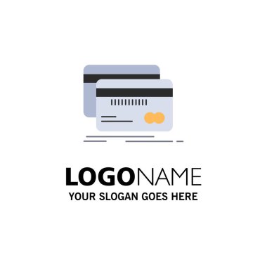 Bankacılık, kart, kredi, banka, finans Düz Renk Simge Vektör