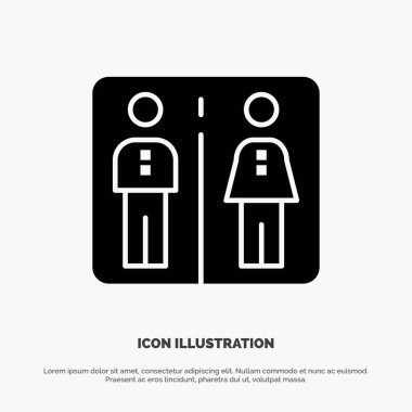 Aşağı, Asansör, Makine, Otel Katı Siyah Glyph Simgesi