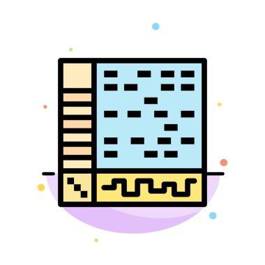 Ableton, uygulama, ses, bilgisayar, soyut düz renk çizin 