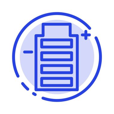 Pil, Ekoloji, Enerji, Çevre Mavi Noktalı Satır Simgesi