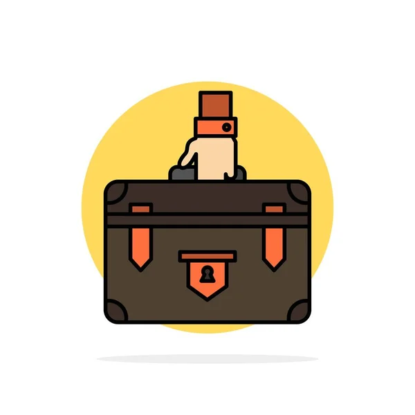 Koffer, aktetas, Business, zaak, documenten, marketing, Portf — Stockvector