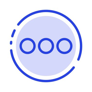 Sohbet, Sohbet, Masaj, Mavi Noktalı Çizgi Simgesi