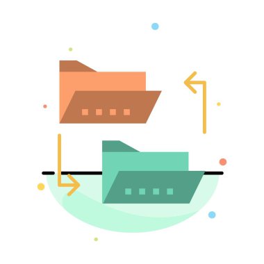 Klasör, Belge, Dosya, Dosya Paylaşımı, Soyut Düz Colo Paylaşımı