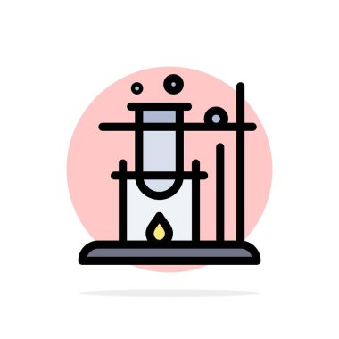 Gibi, Bilim, Uzay Soyut Daire Arka Plan Düz renk Simgesi