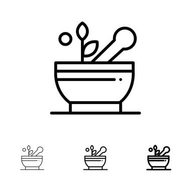 Tıp, Tıp, Çorba, Hastane Kalın ve ince siyah çizgi simgesi 