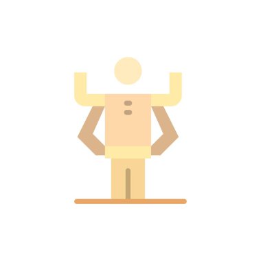 Yetenek, İnsan, Çoklu Görev, Organizasyon Düz Renk Simgesi. Vektör