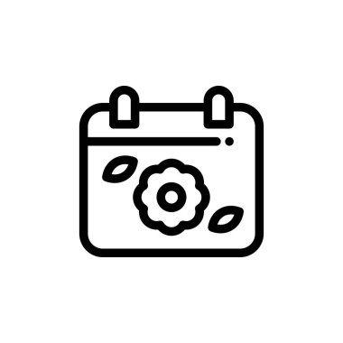 Takvim, Çiçek, Tarih, Bahar Mavi ve Kırmızı İndir ve Hayır Satın Al