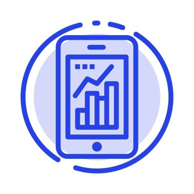 Grafik, Analitik, Bilgi grafiği, Mobil, Mobil Grafik Mavi Noktalı