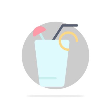 Meyve Suyu, İçecek, Gıda, Bahar Soyut Daire Arka Plan Düz renk