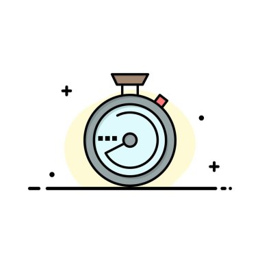 Gözat, Pusula, Navigasyon, Konum İş Logo Şablonu. Fl