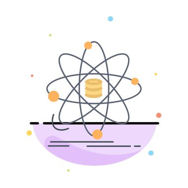 Analiz, veri, bilgi, araştırma, bilim Düz Renk Simge V