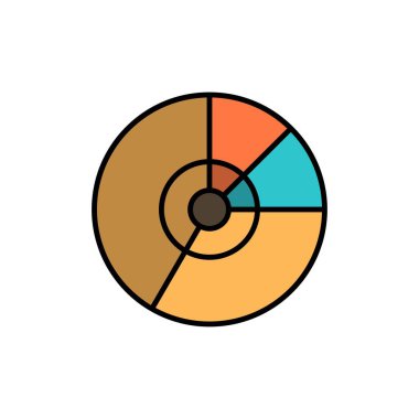 Pasta, İş, Grafik, Diyagram, Finans, Grafik, İstatistik Düz 