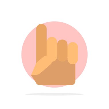 Köpük El, El, Abd, Amerikan Soyut Daire Arka Plan Düz c