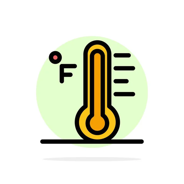 Nuvem, Luz, Chuvoso, Sol, Temperatura Resumo Círculo Fundo — Vetor de Stock