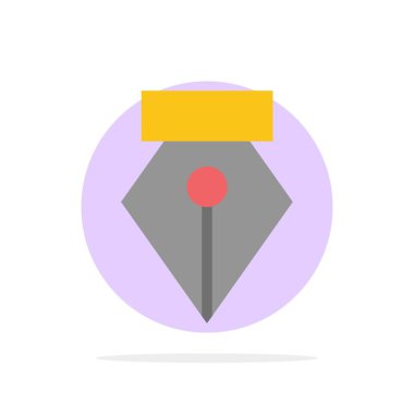 Editör, Kalem, Fotoğraf Soyut Daire Arka Plan Düz renk Simgesi