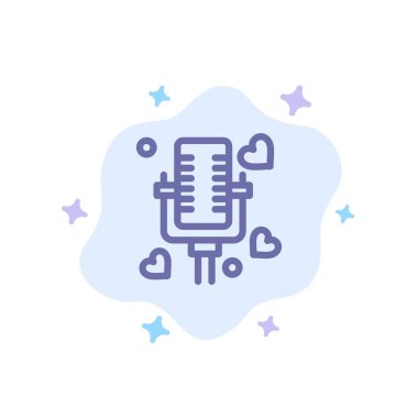 Konuşma, Aşk, Evli, Soyut Bulut Geri Düğün Mavi Simge