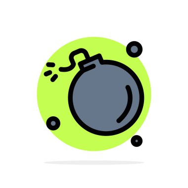 Bomba, Kuyrukluyıldız, Patlama, Meteor, Bilim Soyut Çemberi Backgrou