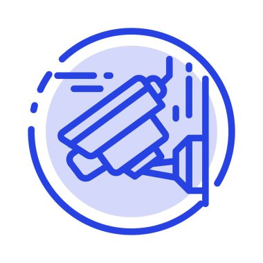 Kamera, Resim, Teknoloji Mavi Noktalı Satır Simgesi