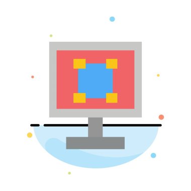 Kırpma, Grafik, Tasarım, Program, Uygulama Soyut Düz Renk
