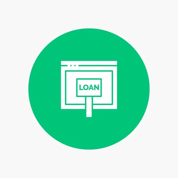Kredit, Internet, lån, pengar, online — Stock vektor