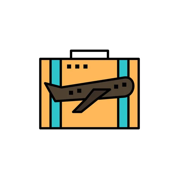 Travel, Baggage, Business, Case, Luggage, Portfolio, Suitcase  F — Stock Vector