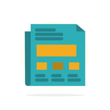 Rapor, Kağıt, Sayfa, Sunum Soyut Daire Arka Plan Fl