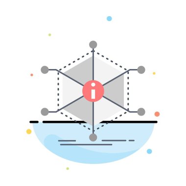 Veri, yardım, bilgi, bilgi, kaynaklar düz renk simge vektör