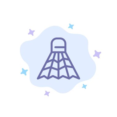 Badminton, Shuttlecock, Spor, Soyut Bulut Oyun Mavi Simge 