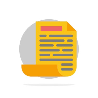 Dosya, Tasarım, Belge Soyut Çember Düz Arkaplan Rengi Ico