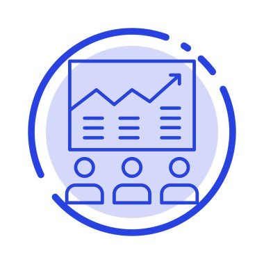 Takım, Ok, İş, Grafik, Çabalar, Grafik, Başarı Mavi Dotte