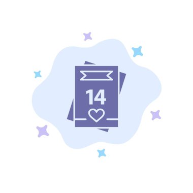 Web soyut düz renk simge şablonu