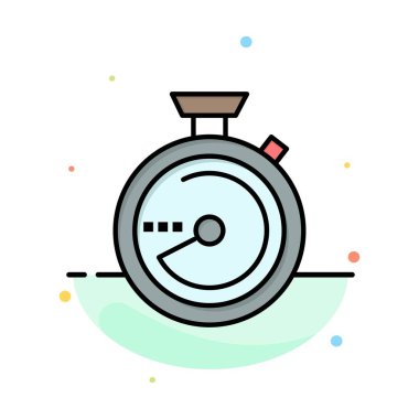 Gözat, Pusula, Navigasyon, Konum Soyut Düz Renk Simgesi T