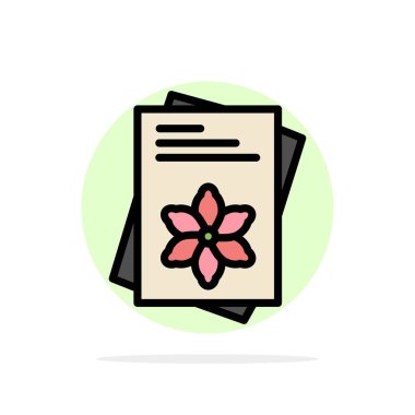 Tohumlar, Dosya, Çiçek, Bahar Soyut Daire Arka Plan Düz colo