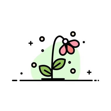 Flora, çiçek, çiçek, Doğa, bahar Iş düz çizgi dolu