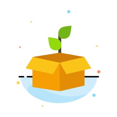 Eko, Ekoloji, Enerji, Bitki, Güç Soyut Düz Renk Simge Temp