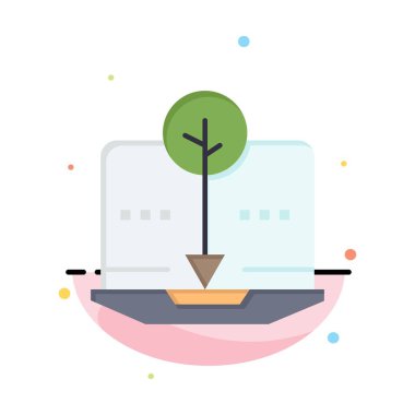 Organik, İçerik, Organik İçerik, Dijital Soyut Düz Renk I