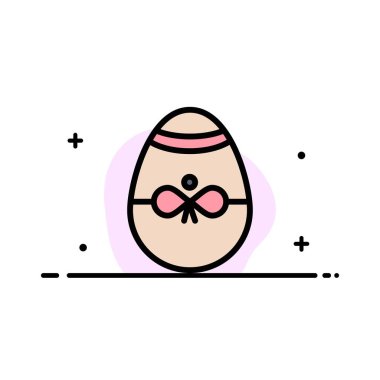 Hediye, Kuş, Dekorasyon, Paskalya, Yumurta İş Düz Hat Dolu I