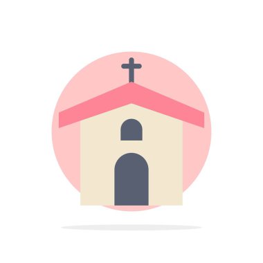 Kilise, Kutlama, Hıristiyan, Haç, Paskalya Soyut Circle Ba