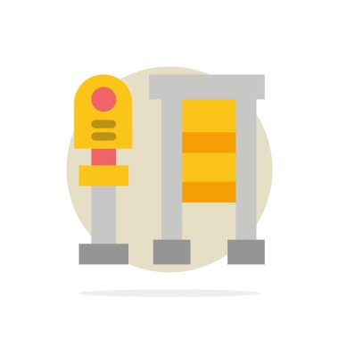 Tezgah, Otobüs, İstasyon, Stop Abstract Circle Arka Plan Düz renk 