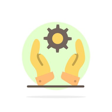 İş, Geliştirme, Modern, Çözümler Soyut Daire Backgro