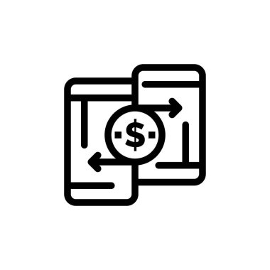 Mobil, para, ödeme, PeerToPeer, telefon mavi ve kırmızı Indir