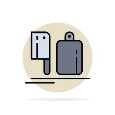 Helikopter, Mutfak, Şef, Hazırlık, Gıda Soyut Daire Backgr