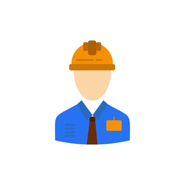 Trabajador, Industria, Construcción, Constructor, Trabajo, Plano de Trabajo — Archivo Imágenes Vectoriales