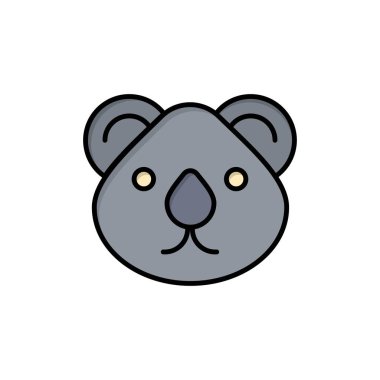 Hayvan, Avustralya, Şehir setleri, Kanguru, Sydney Düz Renk Simgesi.