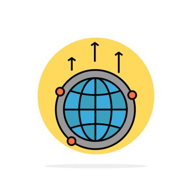 Küre, İş, İletişim, Bağlantı, Küresel, Dünya Abstra