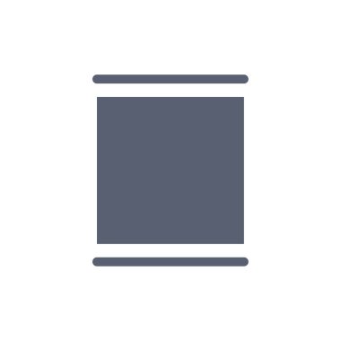 Galeri, Instagram, Setler, Zaman Çizelgesi Düz Renk Simgesi. Vektör simgesi