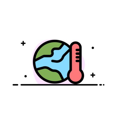 Toprak, Çevre, Küresel, Sıcak, Sıcaklık İş Düz Hat